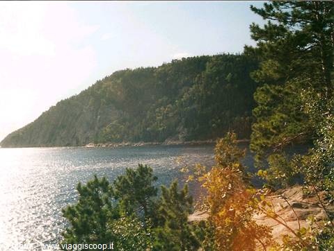 view of the fjord