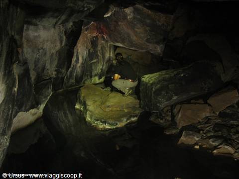 Grjotagia volcanic cave