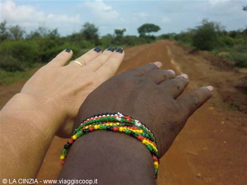 WE ALL WALK ON THE SAME ROAD!