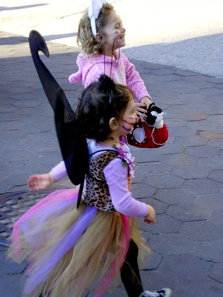 Halloween for children in the Village