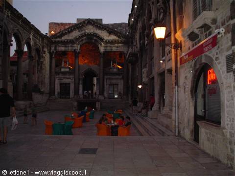 Diocletian's palace the Peristyle