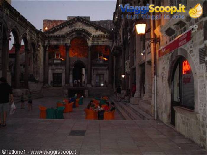 Diocletian's palace the Peristyle