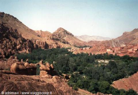 towards the Dades gorges