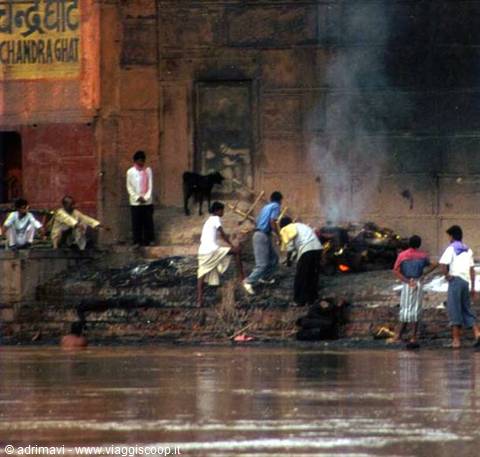 cremation ghat of Harishchandra - Varanasi