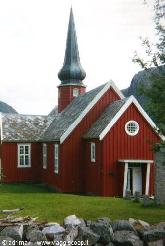 typical Norwegian little church