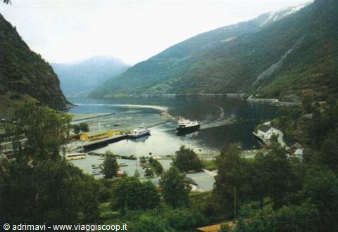 departure from Flam - Sognefjorden