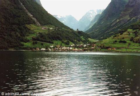 sailing on the Sognefjorden