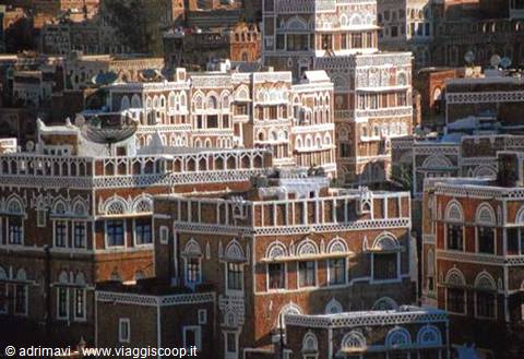 sunset in Old Sana'a
