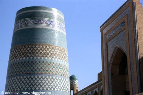 Khiva - minaret of Kalta Minor