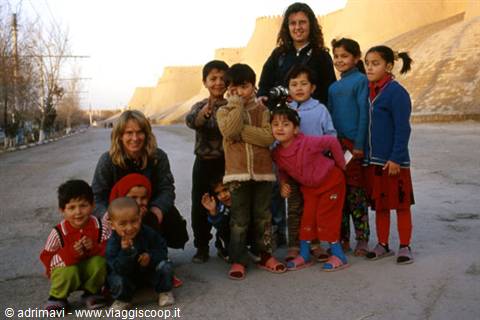 Uzbek children