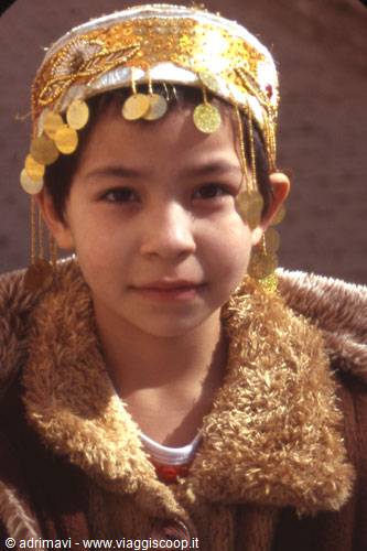 Uzbek little girl