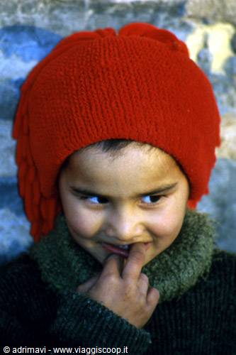 Uzbek little girl