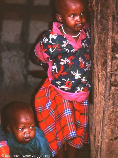 masai children