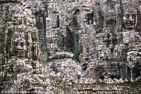 detail of Angkor Thom, Bayon