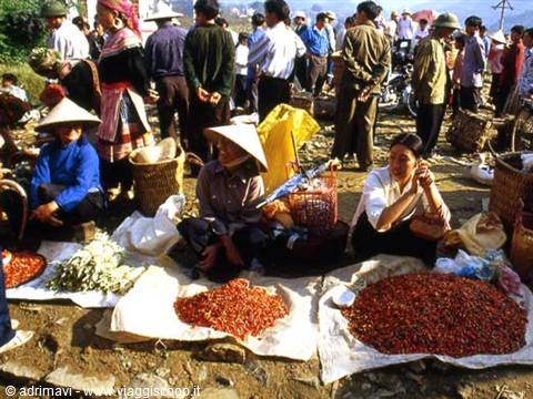 Bac Ha market