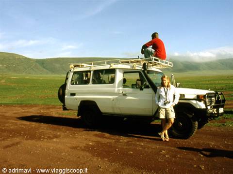 our off-road vehicle - Ngorongoro