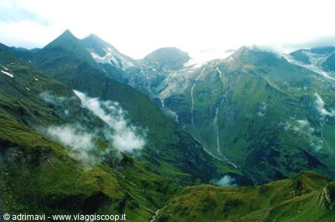 along the Grossglockner road