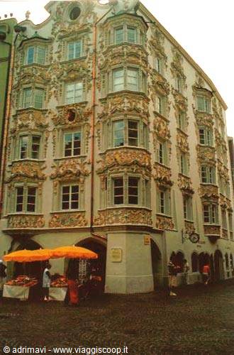 palace in the centre of Innsbruck