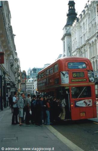 characteristic double-decker bus - London