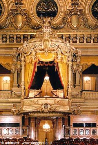 interior of the theatre - Montecarlo