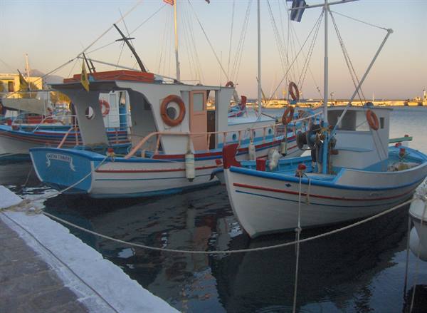 Sunset in Pythagorio