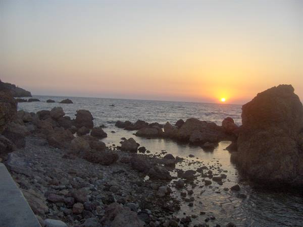 Sunset from Aghios Nicholaos