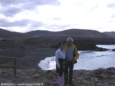 The black beach of Aiuj