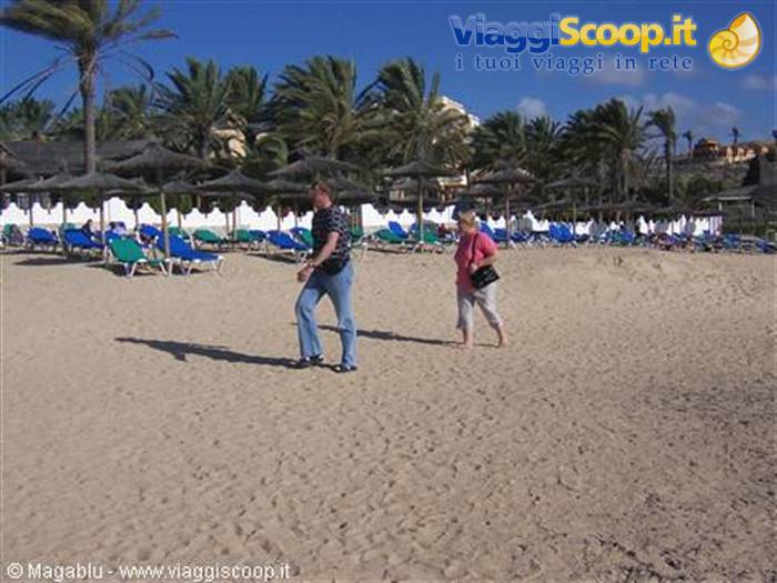 The beach of Costa Calma