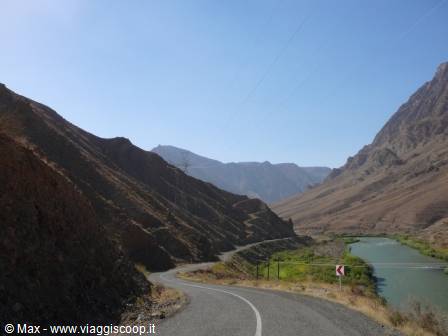 Travelling towards St. Stephen on the border with Azerbaijan ex USSR