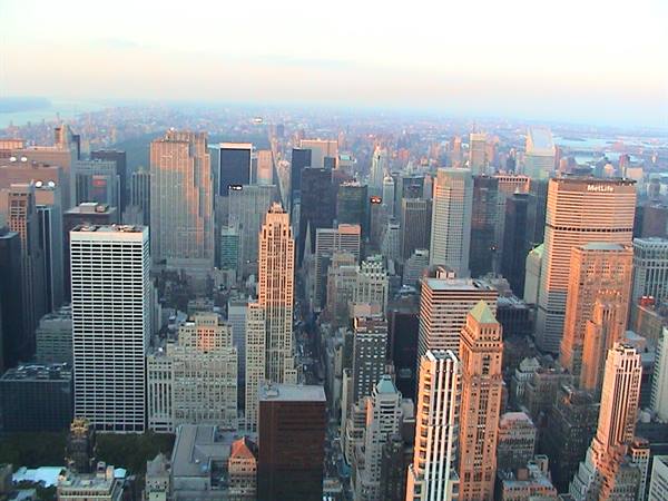 Manhattan seen from the Empire State Building