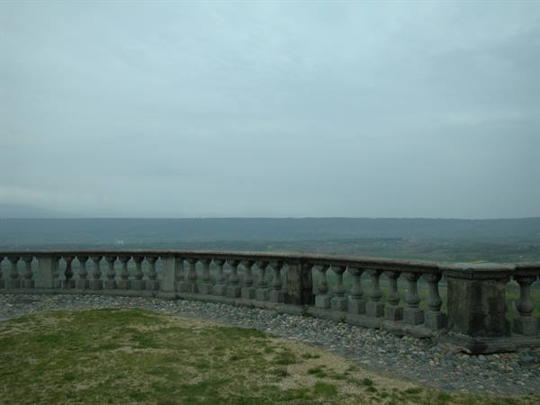 looking at the Serra d'Ivrea