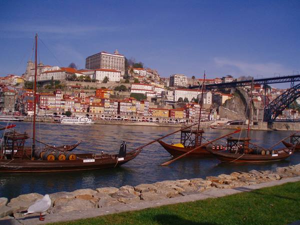 The boats in the harbour...