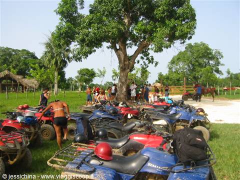 quad on an excursion