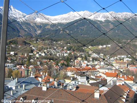 from the tower