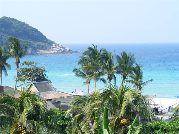 THE VIEW FROM OUR BUNGALOW (PERENTHIAN)