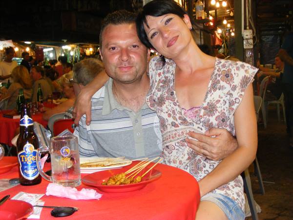 AT DINNER