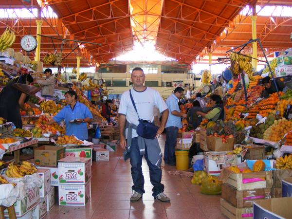 Me in the Arequipa market