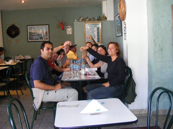 Ceviche for lunch in Arequipa