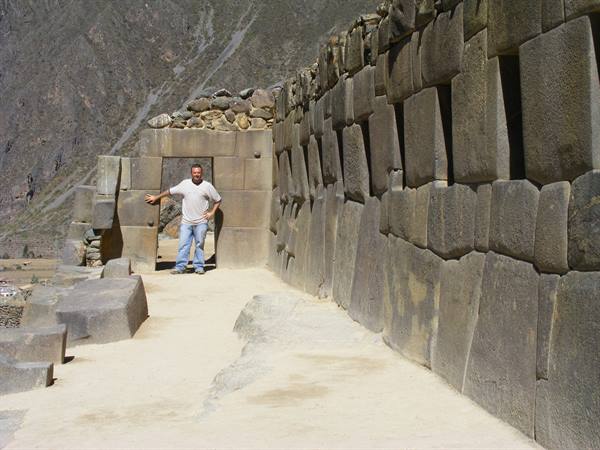 Me at Ollantaytambo