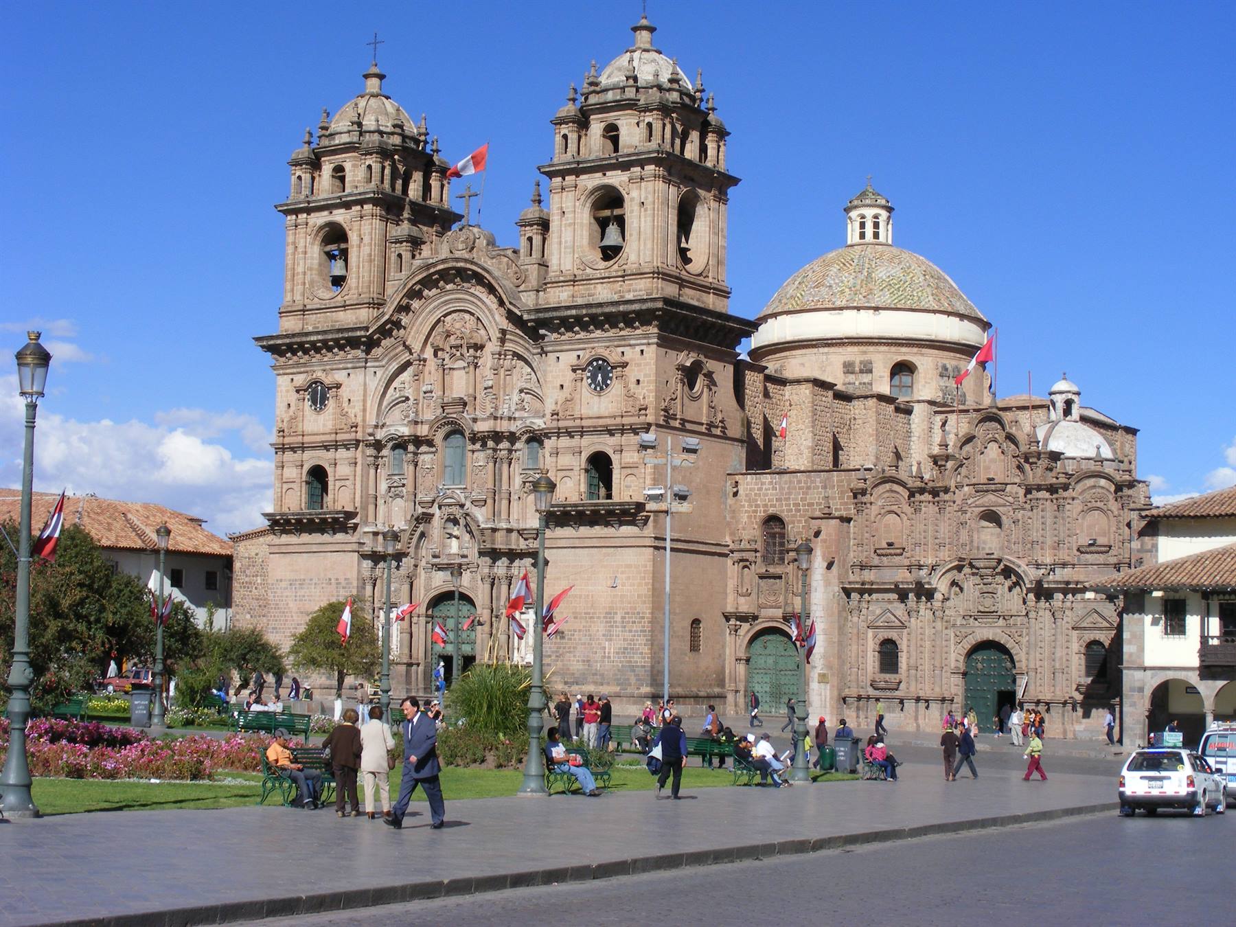 The cathedral of Cuzco