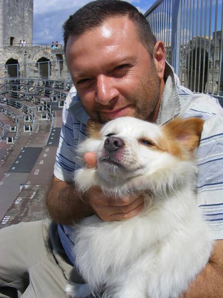 Me and Ugo Beddu in Arles