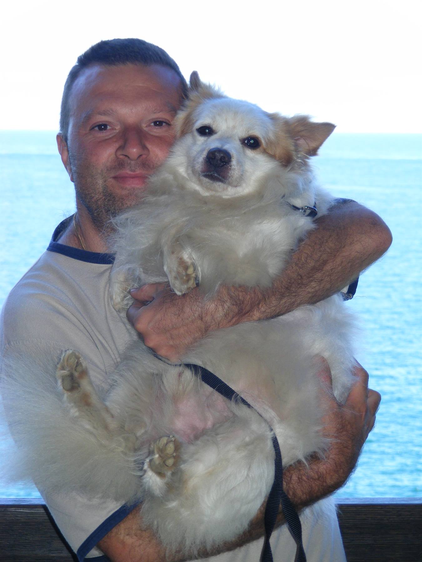 ME AND UGO IN FORT LA LATTE