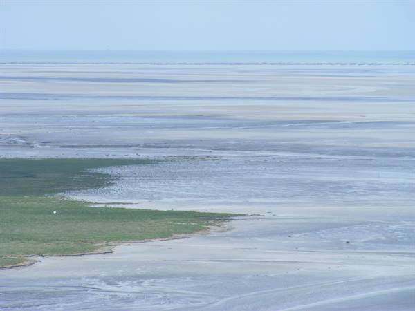 LOW TIDE FROM MT. ST. MICHEL