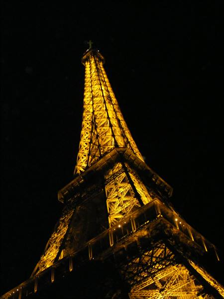 PARIS: EIFFEL TOWER BY NIGHT