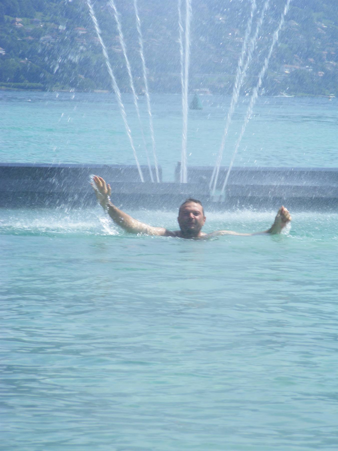 MY SWIM IN LAKE ANNECY