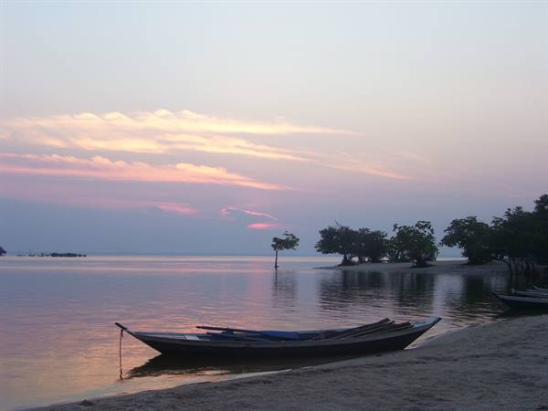 sunset at Alter do Chão
