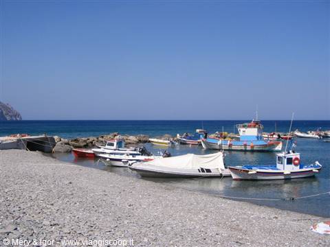 The beach of Diafani