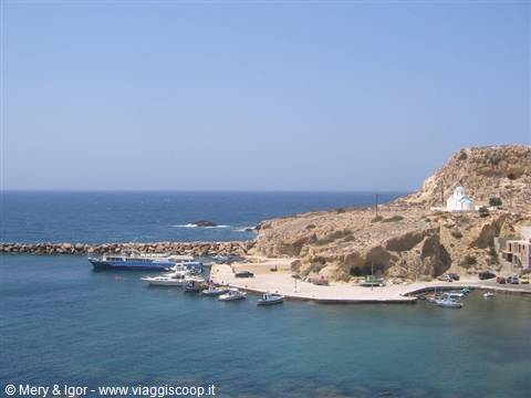 The little harbour of Finiki