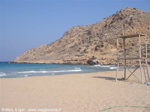 The beach of Arkasa