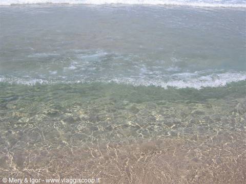 Crystal-clear water